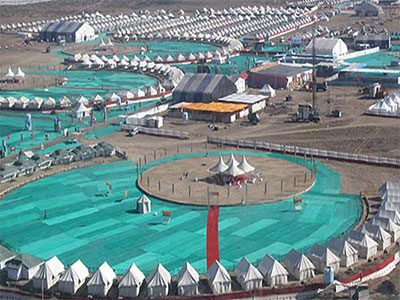 Gujarat Rann of Kutch tent