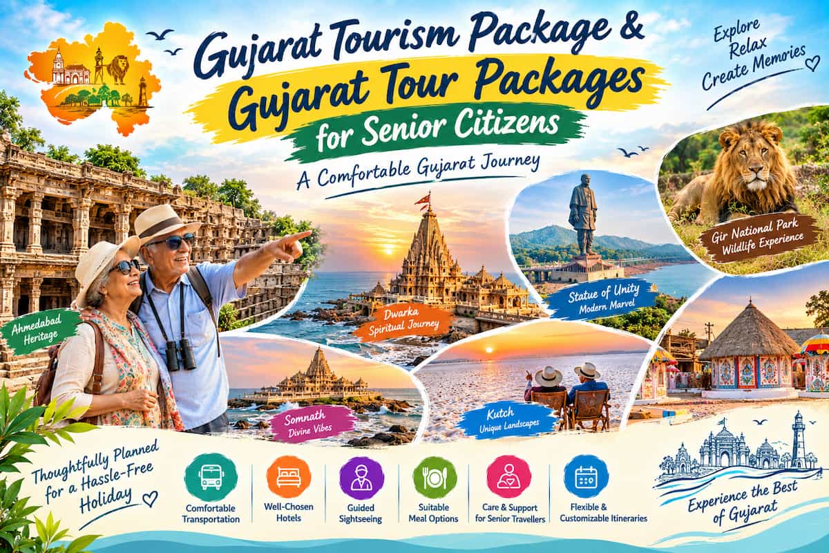 Gujarat Tourism Packages for Senior Citizens